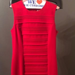 Calvin Klein red dress size LG.